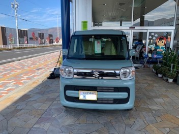 スペーシアを納車させて頂きました♪
